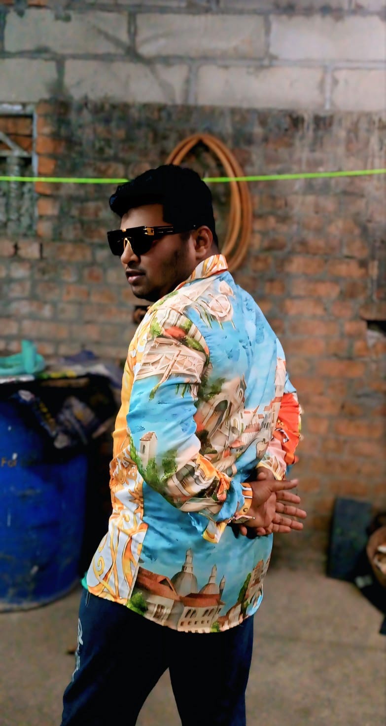 AK THALA GOOD BAD UGLY MOSCHINO COUTURE SHIRT - Rs.1,80,000
