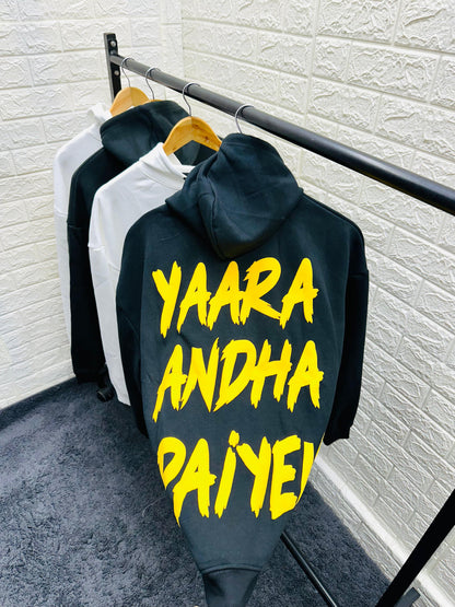 Yaarda Andha Paiyen Naan Dhawan Andha Paiyen Hoodies