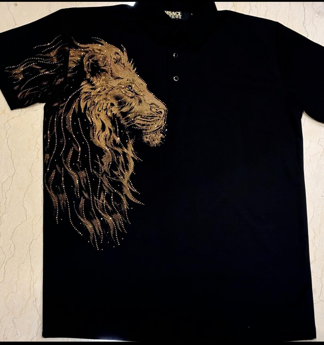 Narnia Lion Gold Stone Tshirt