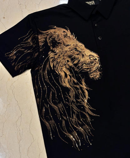 Narnia Lion Gold Stone Tshirt