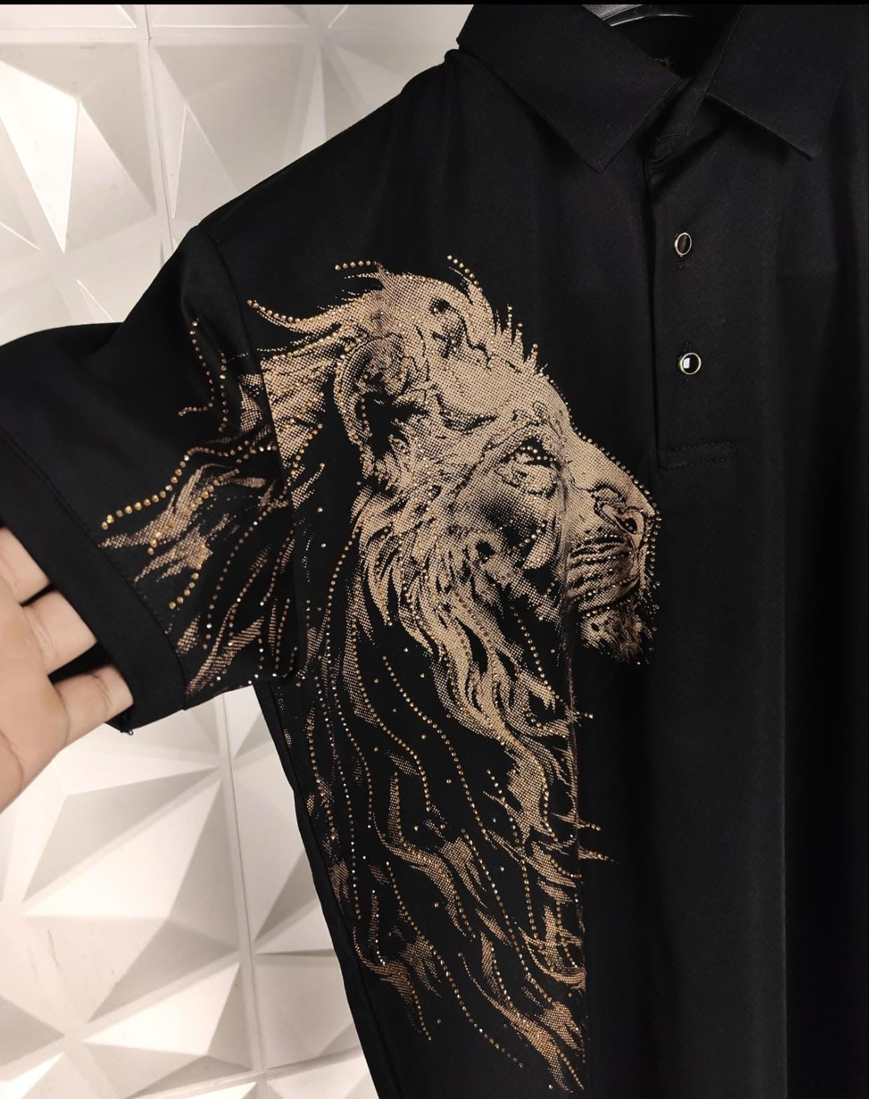 Narnia Lion Gold Stone Tshirt