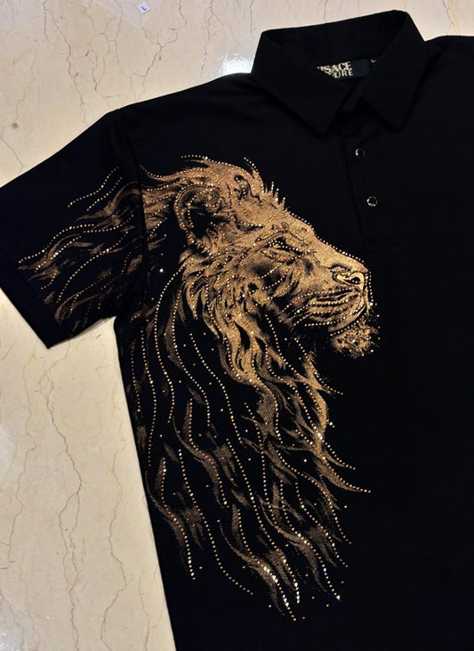 Narnia Lion Gold Stone Tshirt