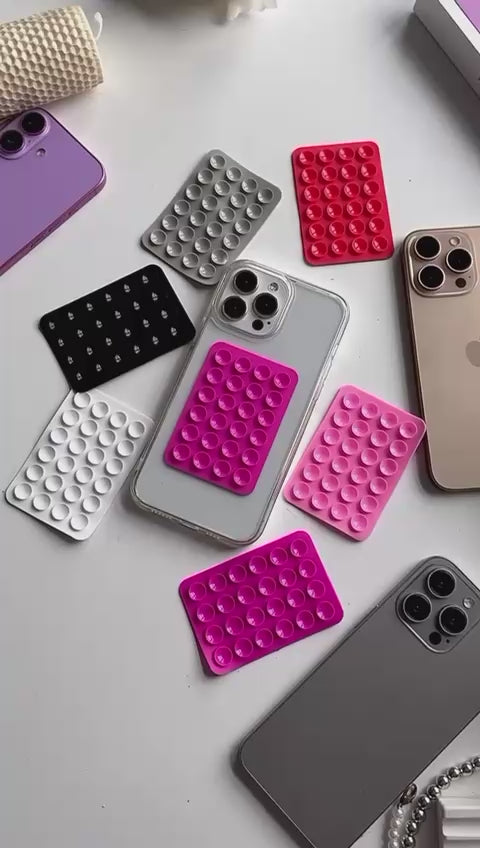 Mobile Sticky Pressure Pad - Sticks on Any Flat Surface Suitable for Taking videos single Handed